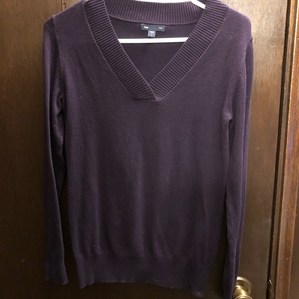 V-neck sweater
